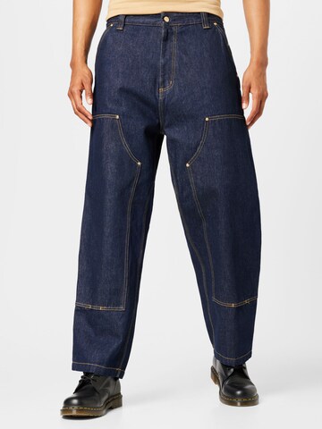 Wide Leg Jean Carhartt WIP en bleu : devant