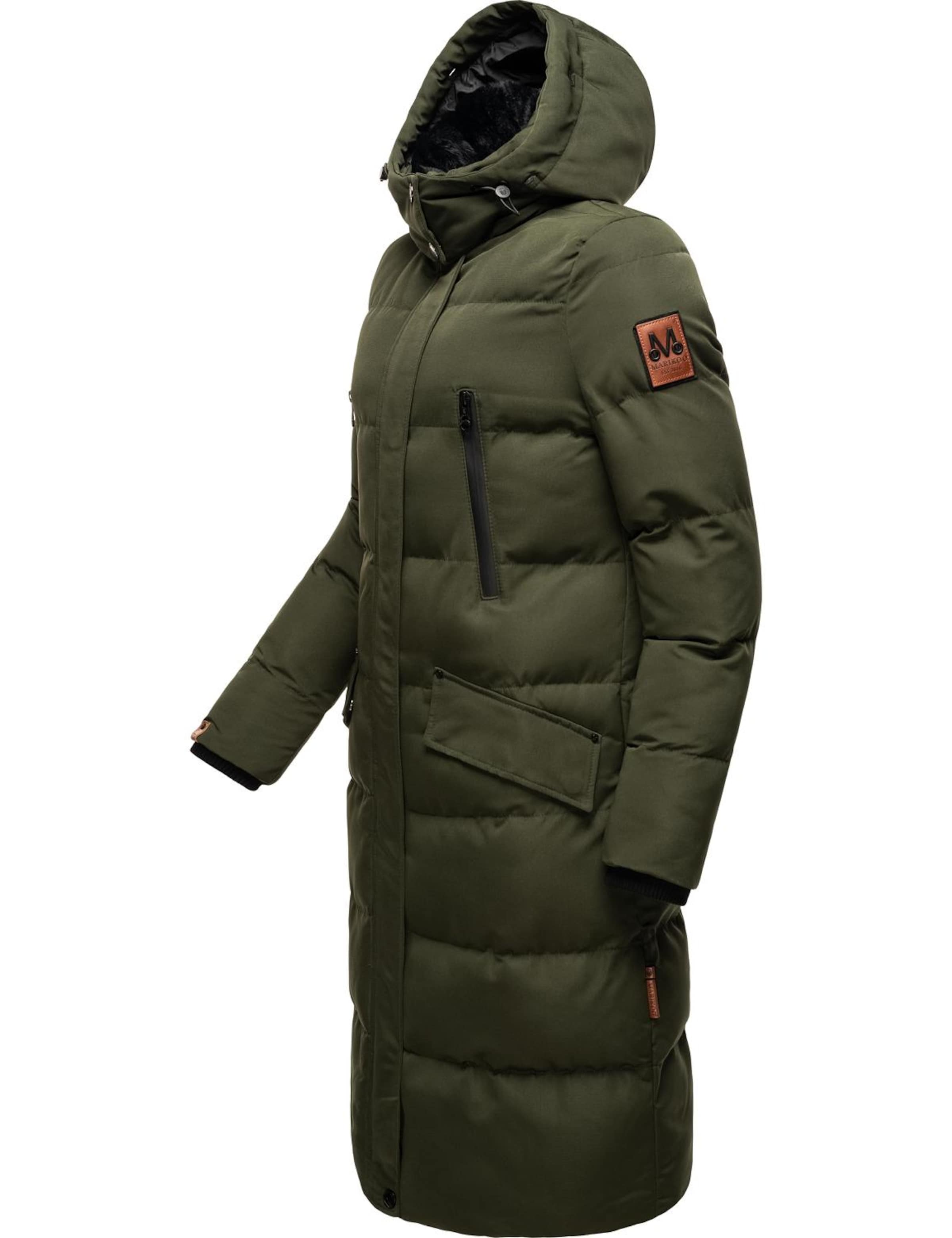 Manteau d’hiver 'Schneesternchen' MARIKOO en vert