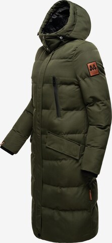 MARIKOO Winter coat 'Schneesternchen' in Green