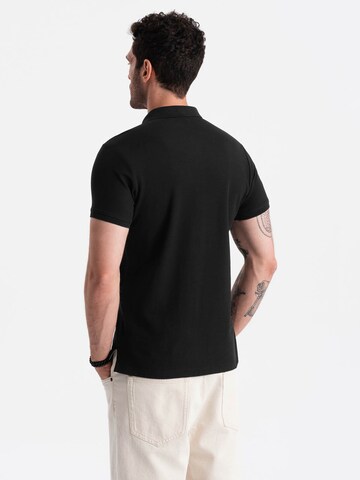 Ombre Shirt 'OM-POBS-0100' in Zwart