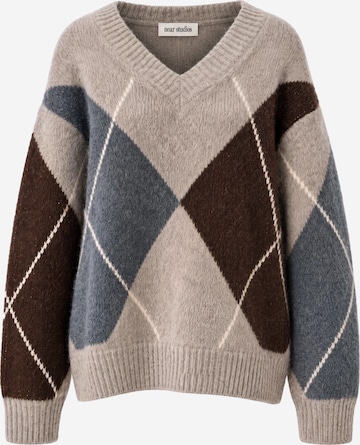 noar studios Neulepaita värissä beige: etupuoli