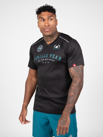 Gorilla Wear Shirt 'Baltimore' in Zwart: voorkant
