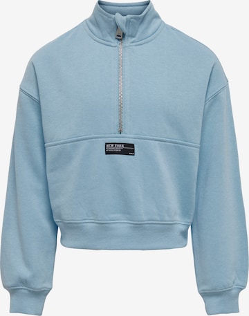 KIDS ONLY Sweatshirt 'Miami' i blå: forside