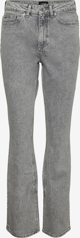 VERO MODA Flared Jeans 'SELMA' in Grey: front