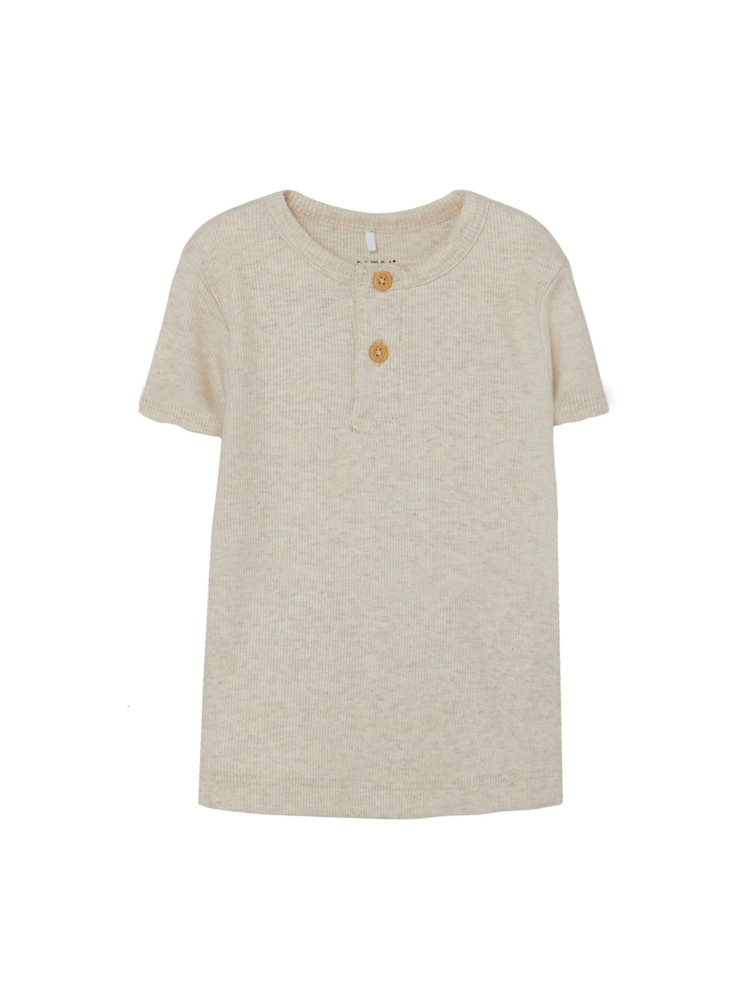 NAME IT Футболка 'Kab' в Бежевый: спереди