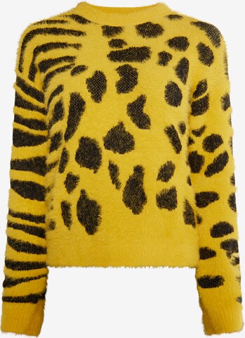 Pullover di myMo ROCKS in giallo: frontale