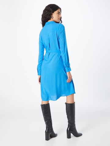 ICHI Košilové šaty 'Main' – modrá
