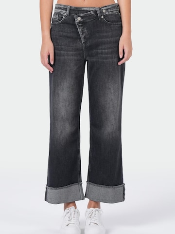 M.O.D MIRACLE OF DENIM - Pierna ancha Vaquero en gris