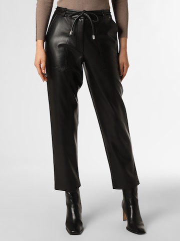 Regular Pantalon 'Tacora' BOSS Black en noir : devant