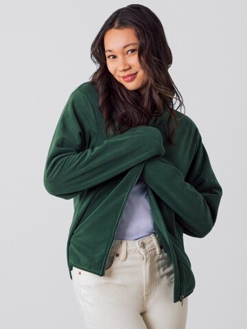 Giacca di pile di Honest Basics in verde