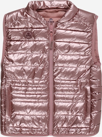 Scalpers Vest 'GSTAAD' in Pink: front