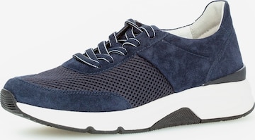 GABOR Sneakers laag in Blauw: voorkant