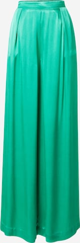 Wide Leg Pantalon à pince Karen Millen en vert : devant