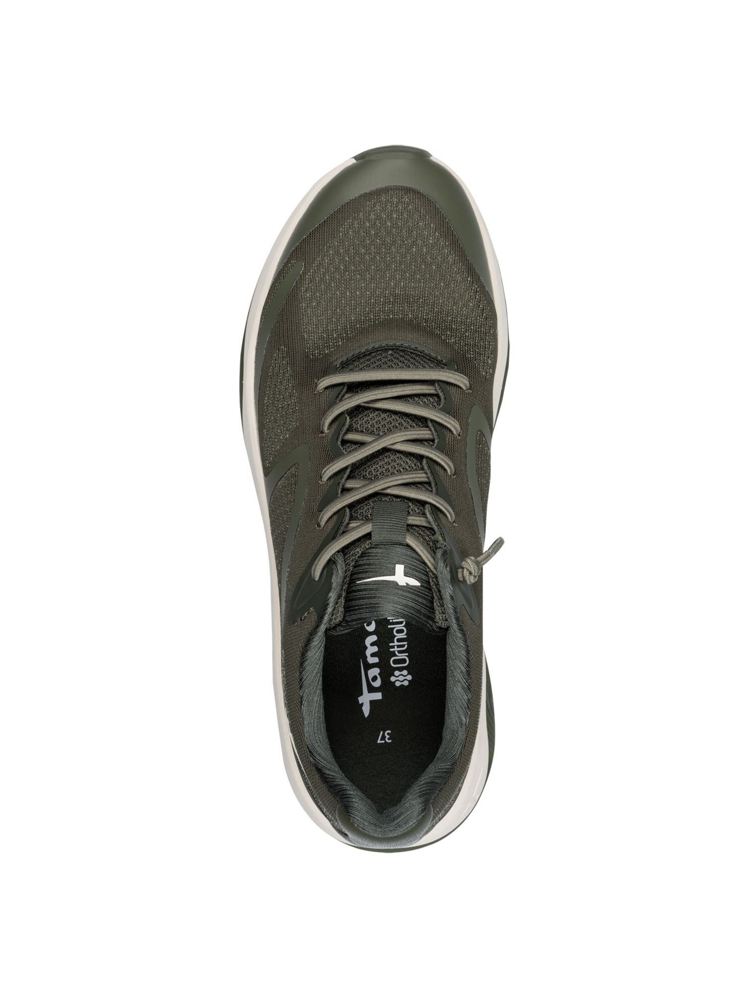 Baskets basses Tamaris en vert