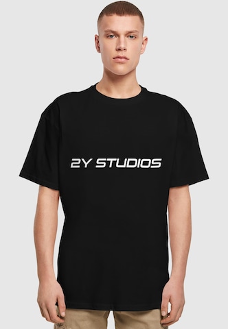 2Y Premium Shirt in Black: front