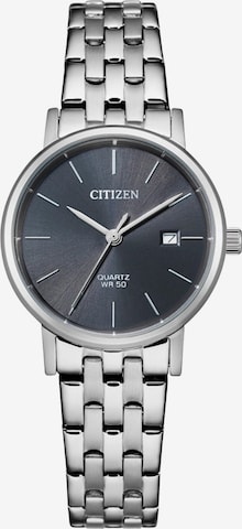 Montre à affichage analogique 'Klassisch' CITIZEN en argent : devant