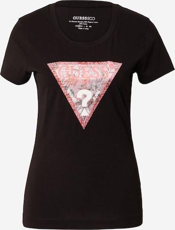 GUESS Shirt in Zwart: voorkant