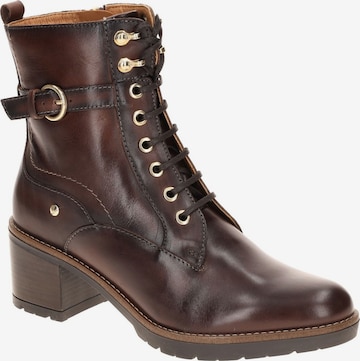 PIKOLINOS Boots 'Pikolinos Llanes Stiefelette dunkelbraun W7H-8510' in Braun: Vorderseite