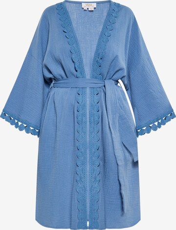 usha FESTIVAL Kimono in Blau: predná strana