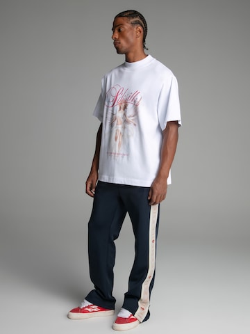 T-Shirt 'Engel' SikSilk en blanc