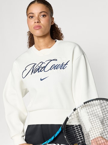 NIKE Sportief sweatshirt 'CRT' in Wit
