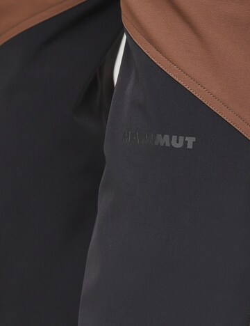 MAMMUT Regular Outdoor Pants in Brown