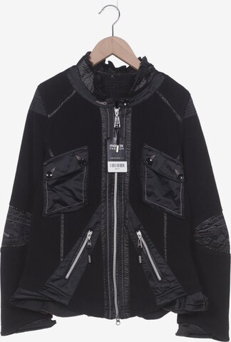 Sportalm Sweatshirt & Zip-Up Hoodie in XL in Black: front