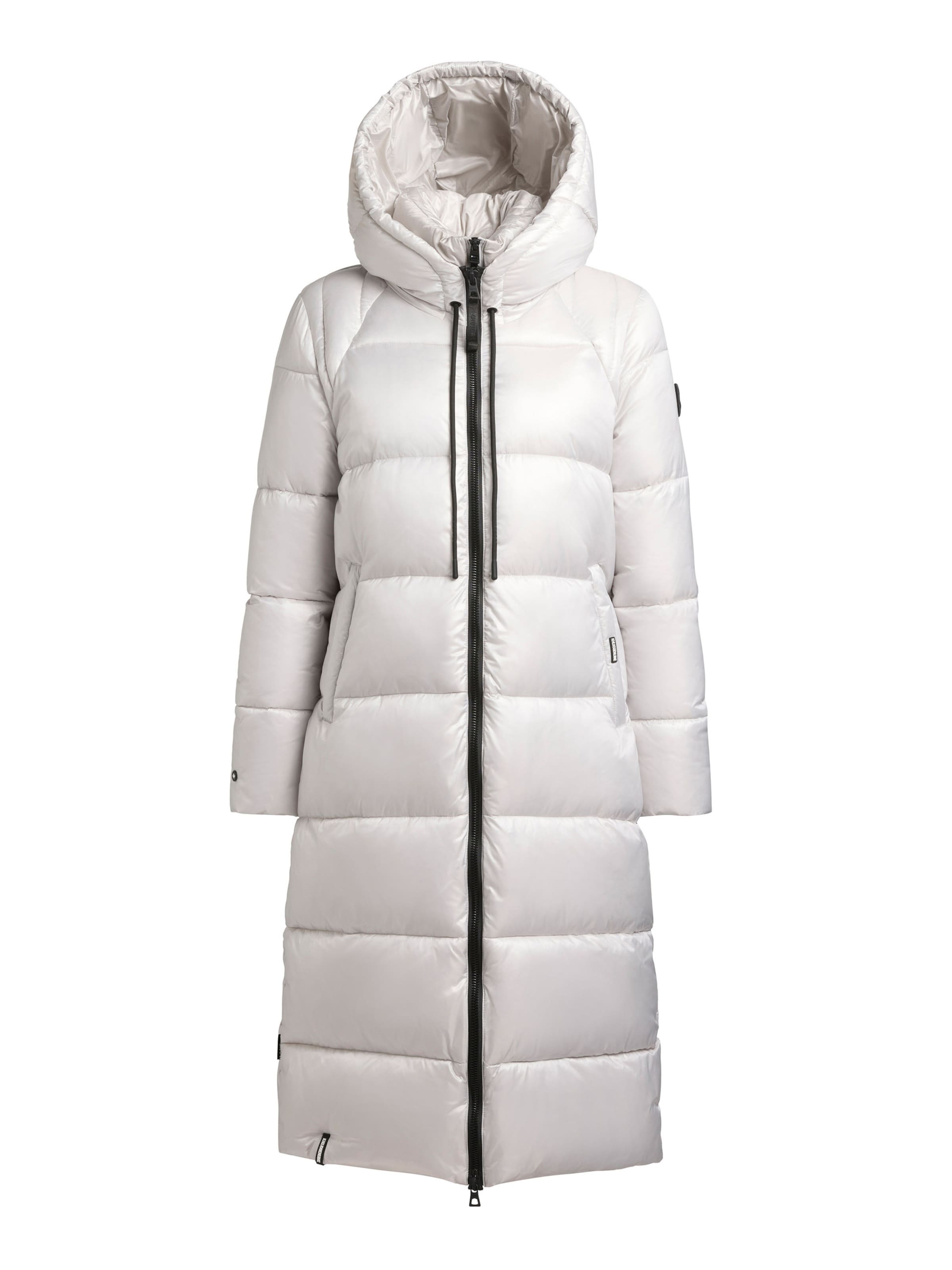 khujo Зимно палто 'NASHI' в бяло: отпред