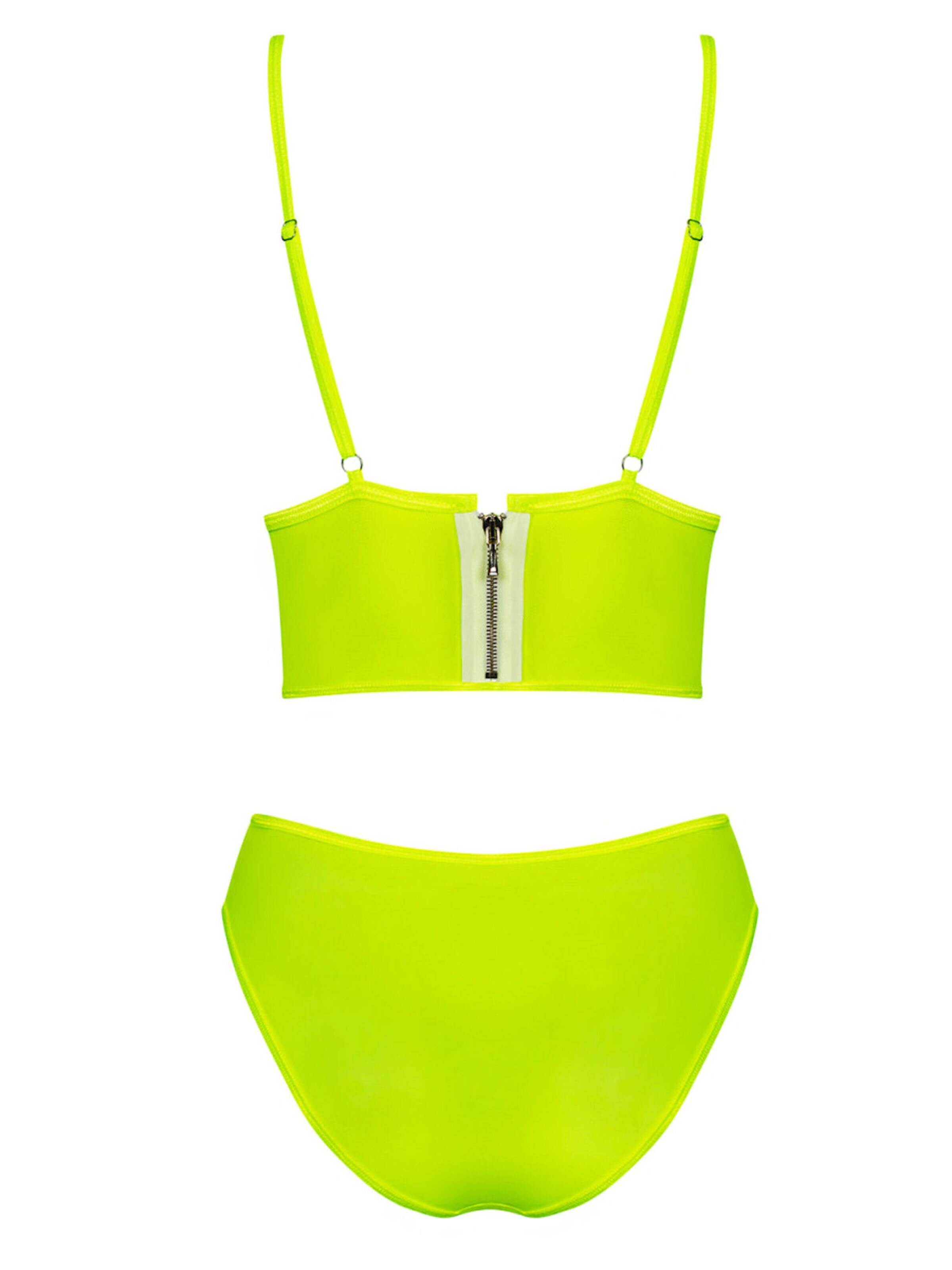 Obsessive Negligee 'Neonia Set' in Yellow