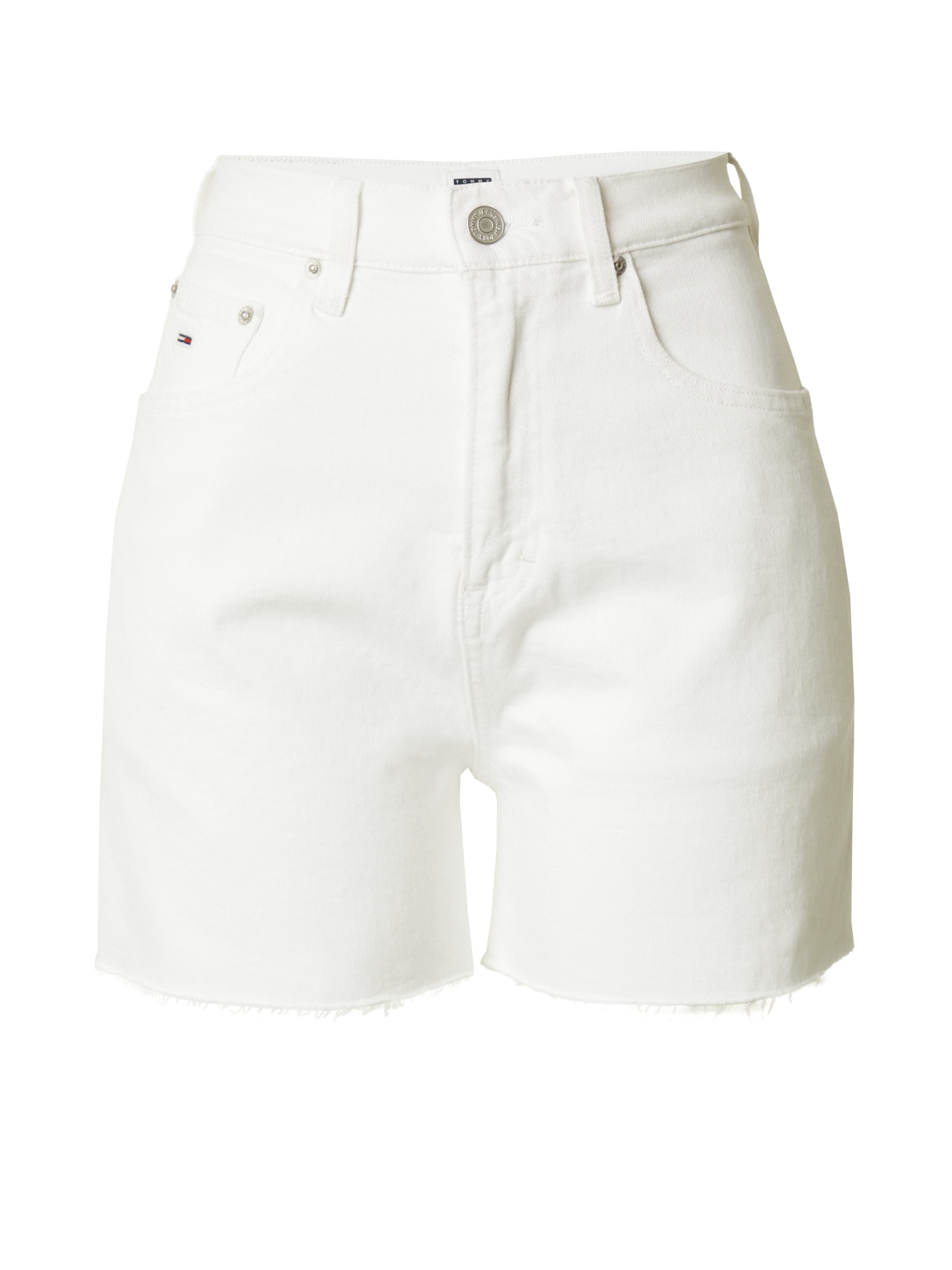 Tommy Jeans Свободный крой Джинсы в Белый: спереди