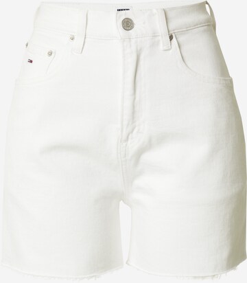 Loosefit Jean Tommy Jeans en blanc : devant