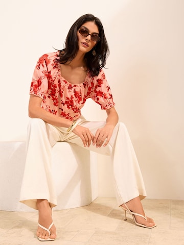 Chemisier Friends Like These en rose