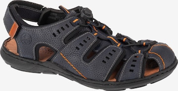 Sandales de randonnée '22021' Rieker en bleu : devant