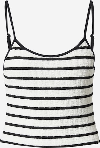 RIP CURL Knitted Top 'BOBBY' in Black: front