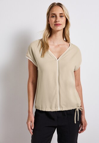 STREET ONE Shirt in Beige: front