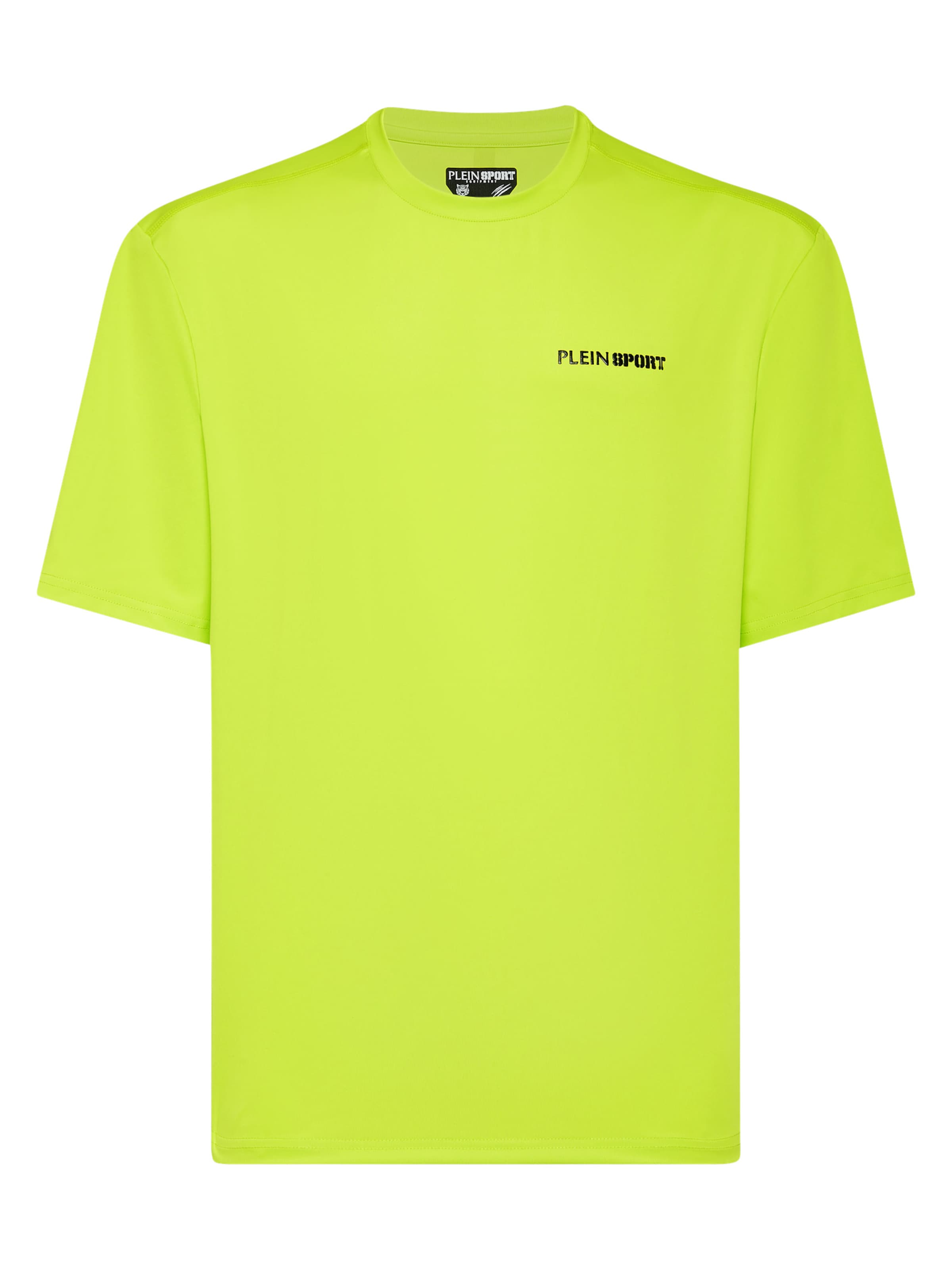 Plein Sport Shirt in Geel: voorkant