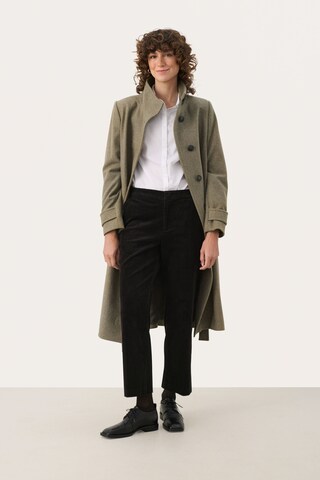 Manteau mi-saison Part Two en vert