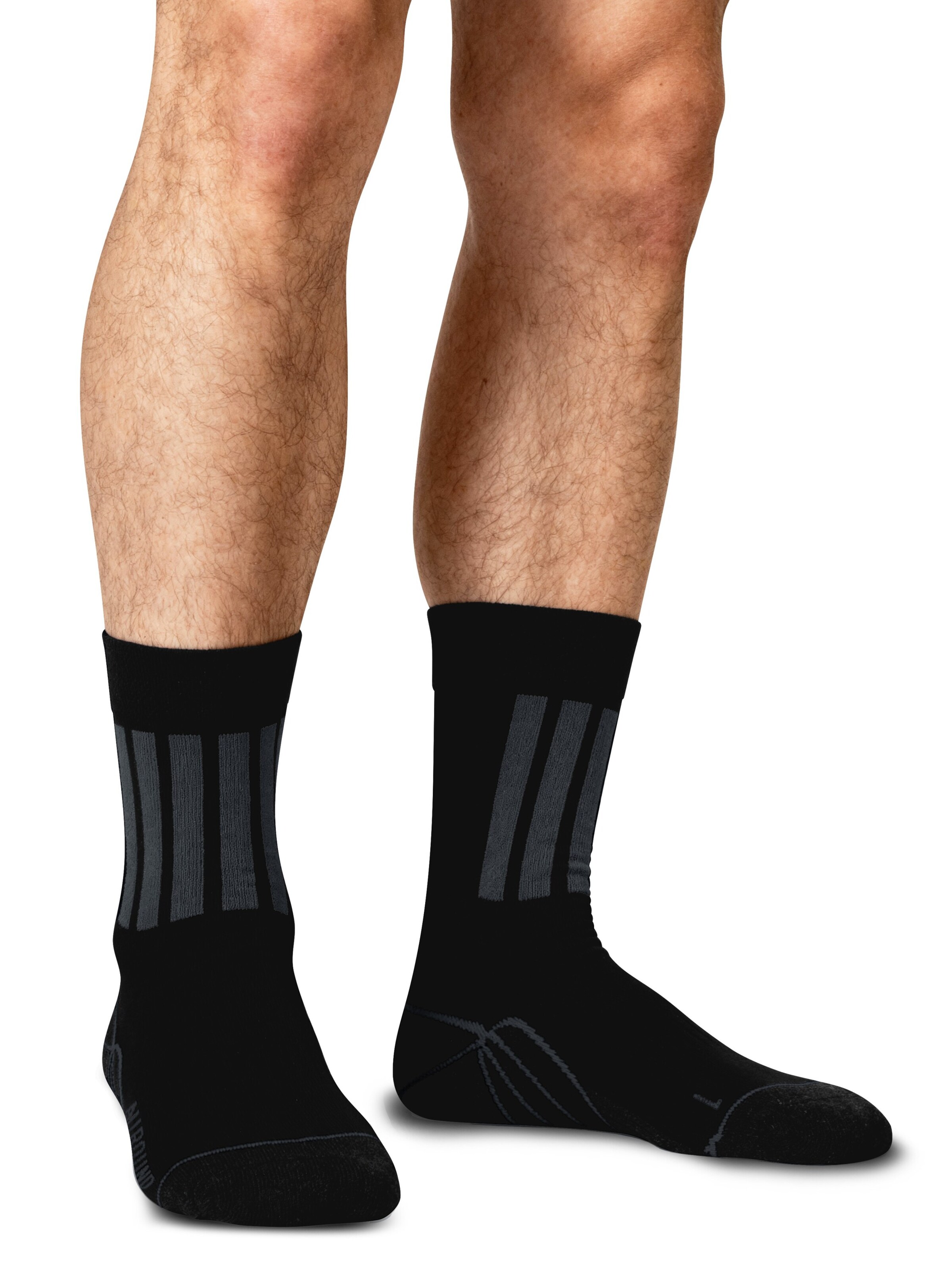 Chaussettes de sport normani en noir