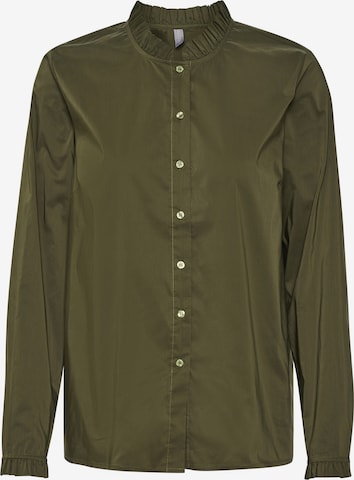 CULTURE Shirt 'antoinett ' in Green: front