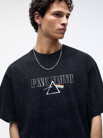 Pull&Bear Koszulka w kolorze czarny