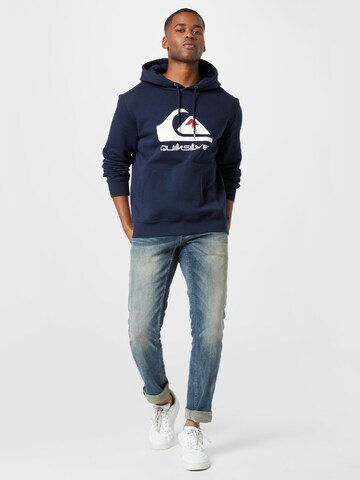 QUIKSILVER Athletic Sweatshirt in Blue