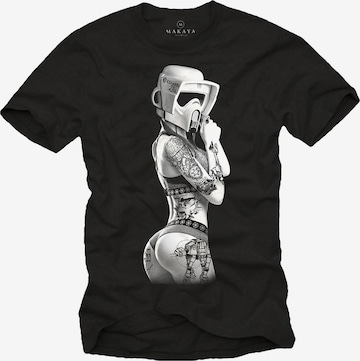 MAKAYA Shirt in Black: front