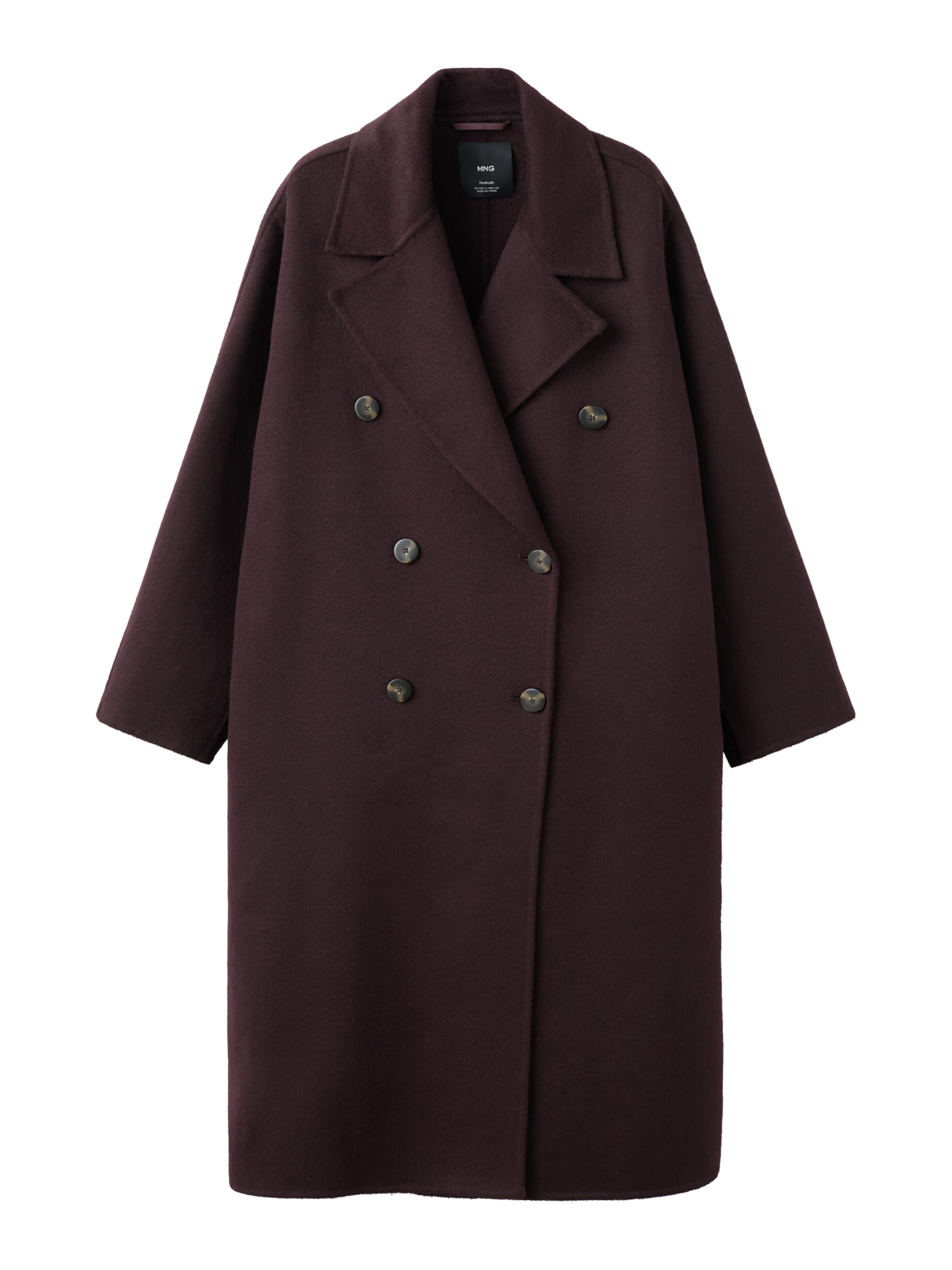 MANGO Tussenmantel 'PICAROL' in Rood: voorkant