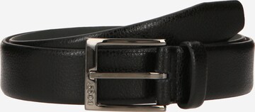 Ceinture 'Elloy' BOSS en noir : devant