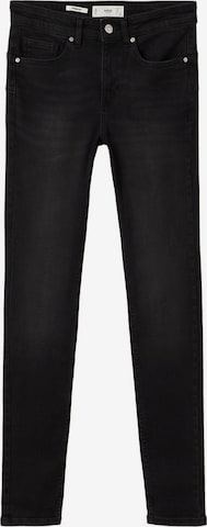 MANGO Skinny Jeans 'Push Up' in Black: front