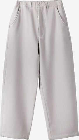 Loosefit Pantaloni di Bershka in grigio: frontale