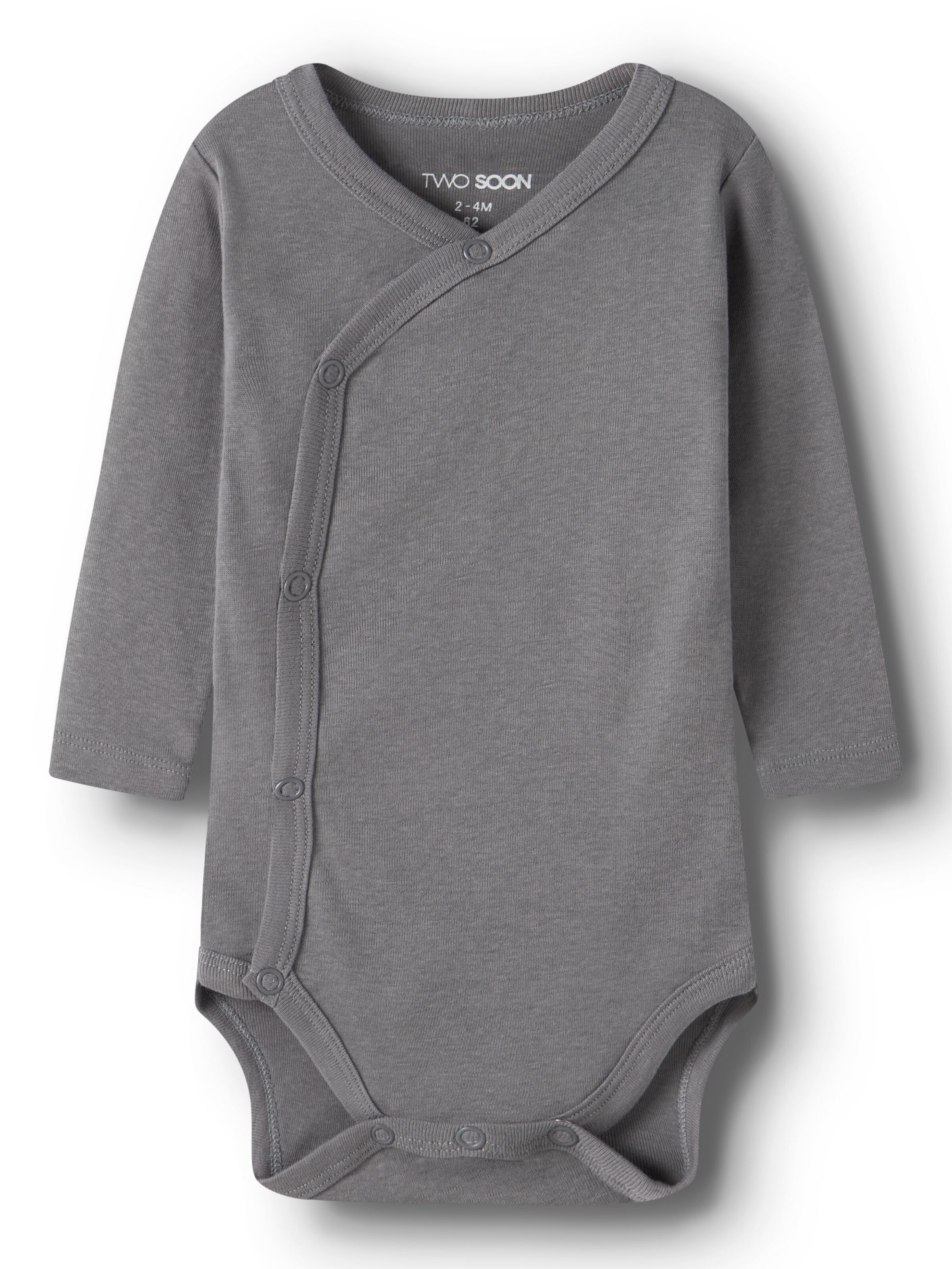 Tutina / body per bambino di TWO SOON in grigio