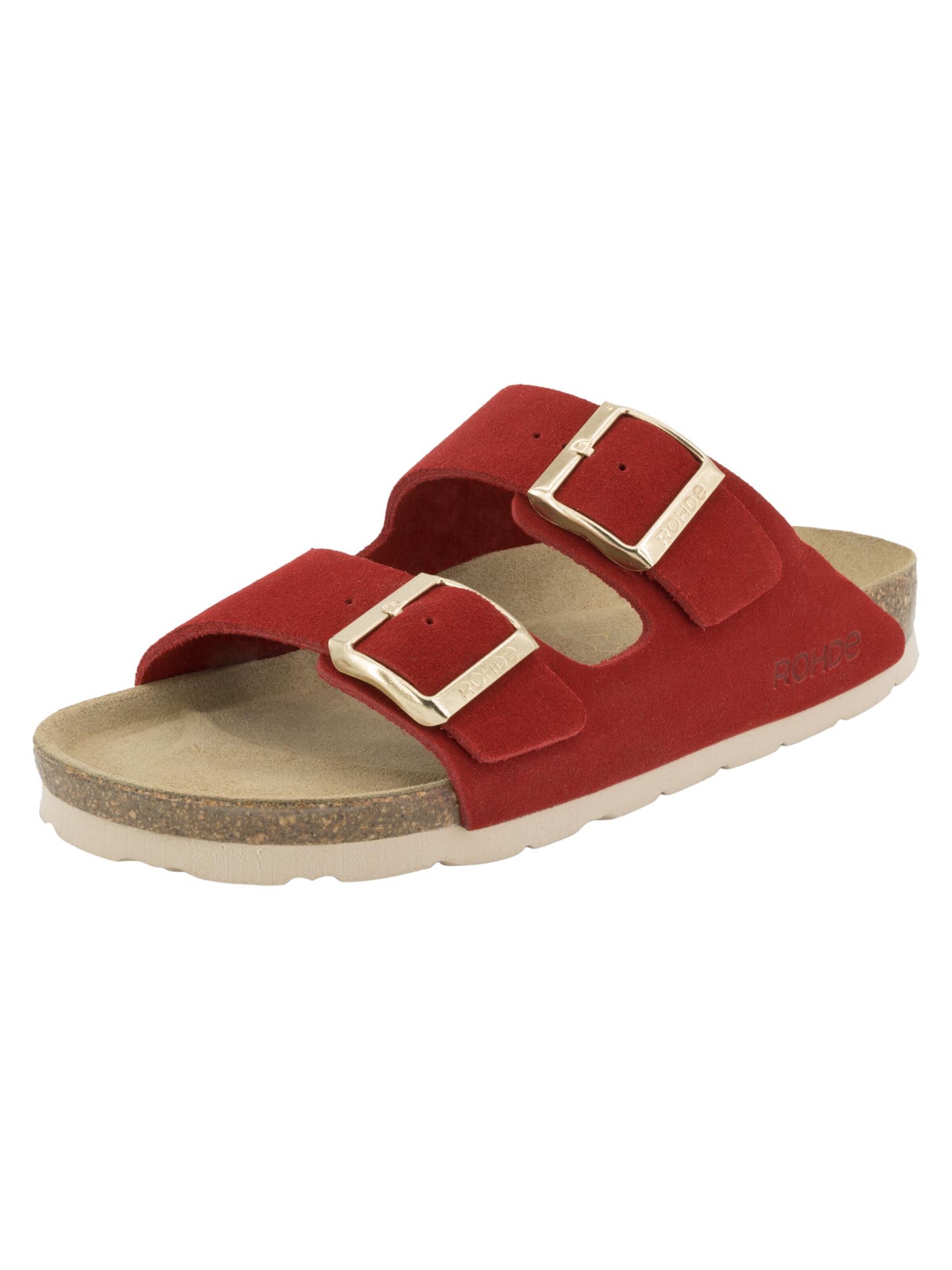 ROHDE Pantolette 'Alba' in Rot