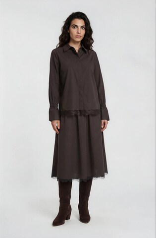 Milano Italy Skirt in Brown