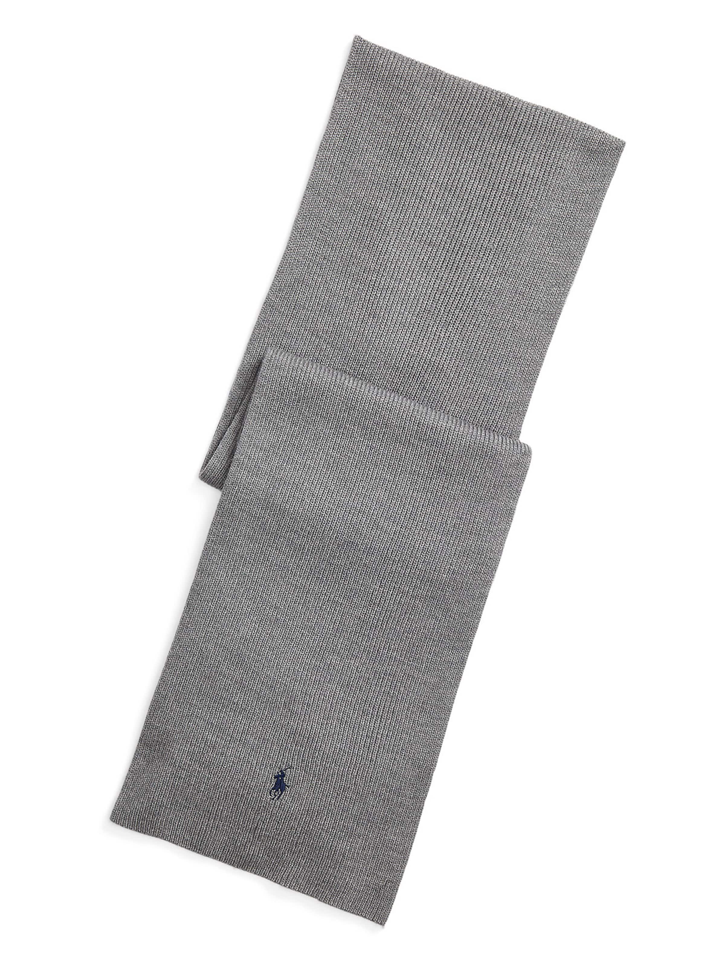 Polo Ralph Lauren Scarf in Grey: front